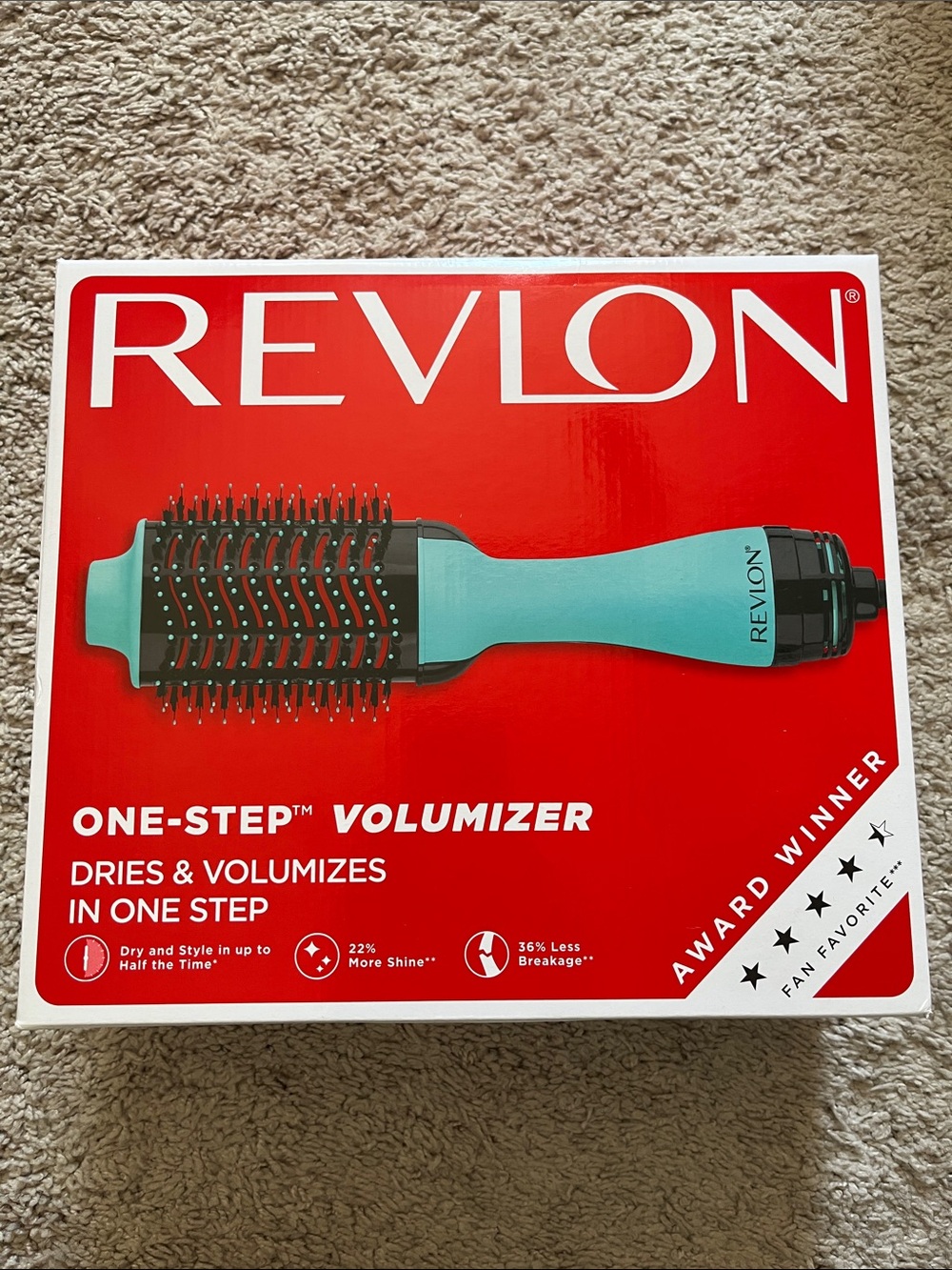 Revlon One-Step Volumizer Hair Dryer & Styler - Teal and Black